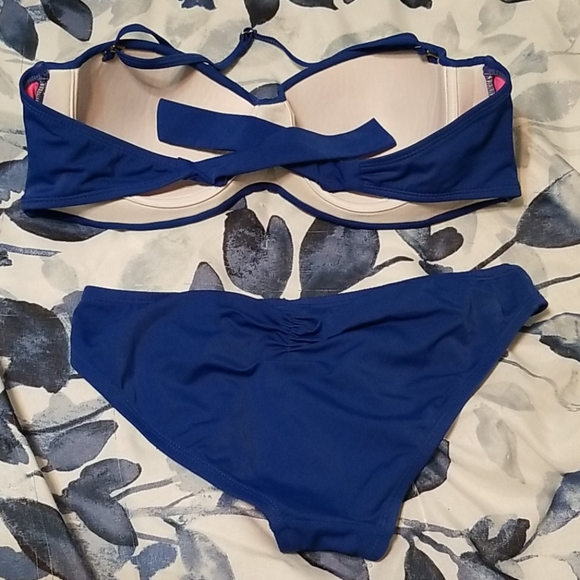 Blue Bikini Bottoms - Picture 2 of 6